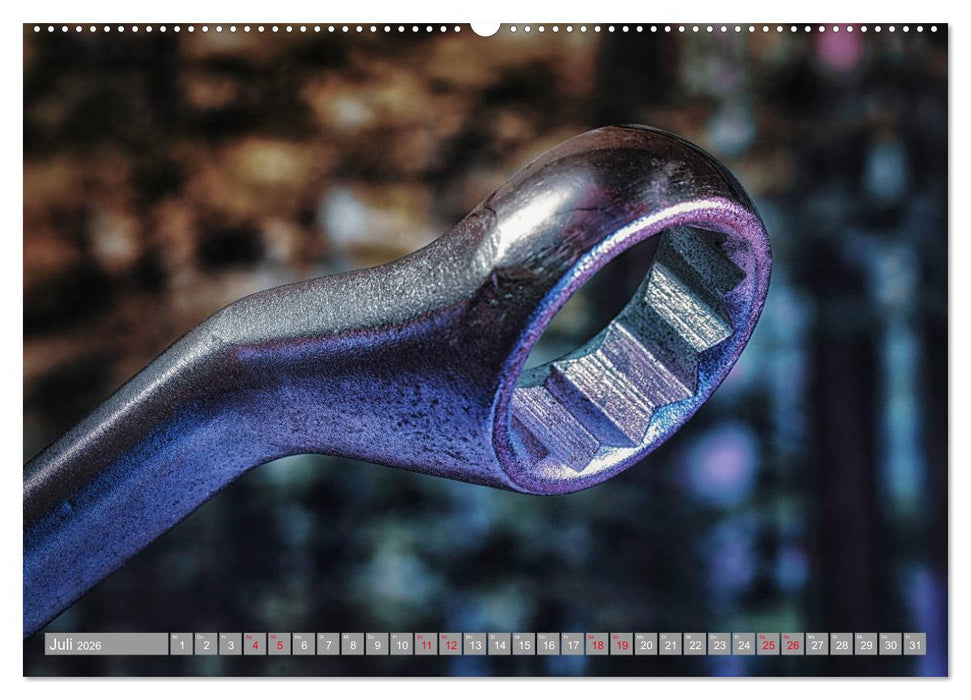 Lebensfreude Werkzeuge (CALVENDO Premium Wandkalender 2026)