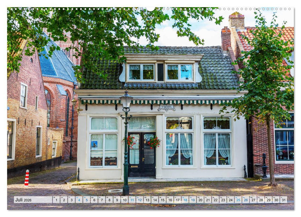 Enkhuizen - historische Hafenstadt am Ijsselmeer (CALVENDO Premium Wandkalender 2026)