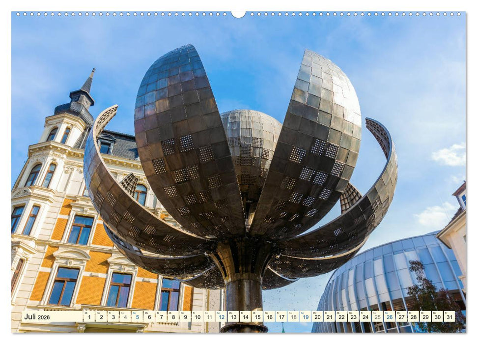 Aachen - die Kaiserstadt am Dreiländereck (CALVENDO Premium Wandkalender 2026)