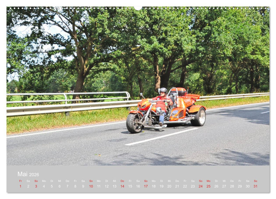 TRIKER on Tour (CALVENDO Premium Wandkalender 2026)