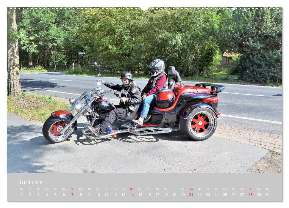 TRIKER on Tour (CALVENDO Premium Wandkalender 2026)