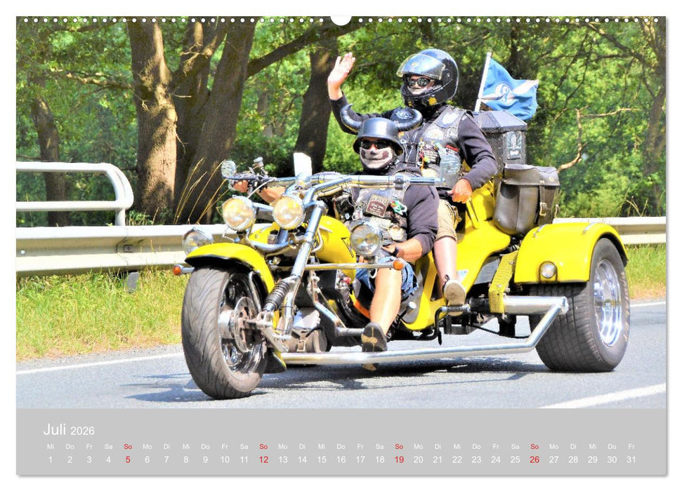 TRIKER on Tour (CALVENDO Premium Wandkalender 2026)