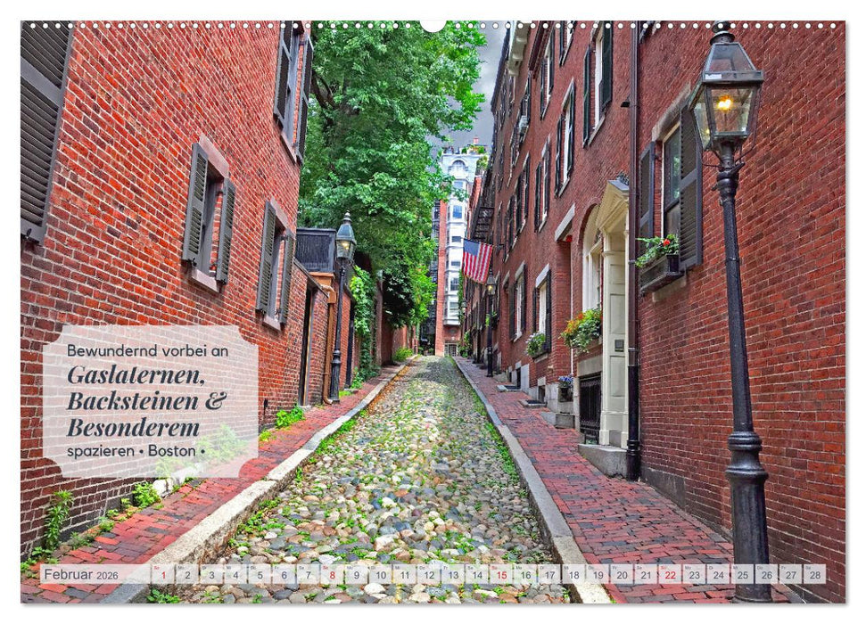 Neuengland USA Kalender 2026 (CALVENDO Premium Wandkalender 2026)
