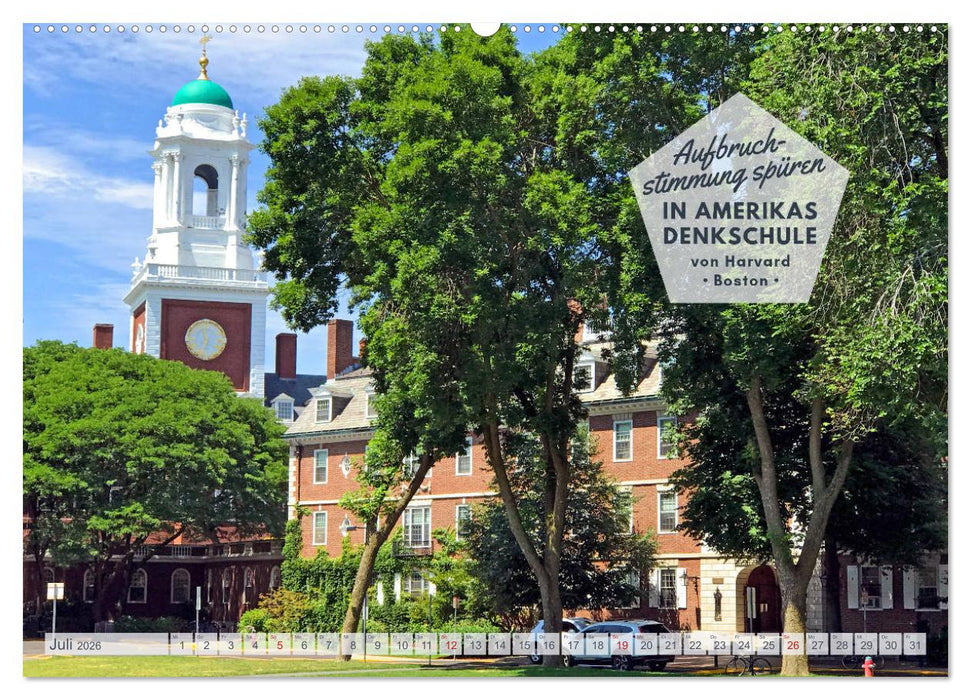 Neuengland USA Kalender 2026 (CALVENDO Premium Wandkalender 2026)