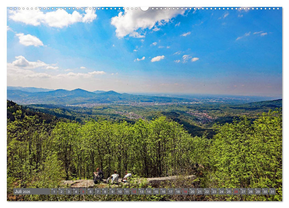 Schwarzwald-Wanderungen (CALVENDO Premium Wandkalender 2026)