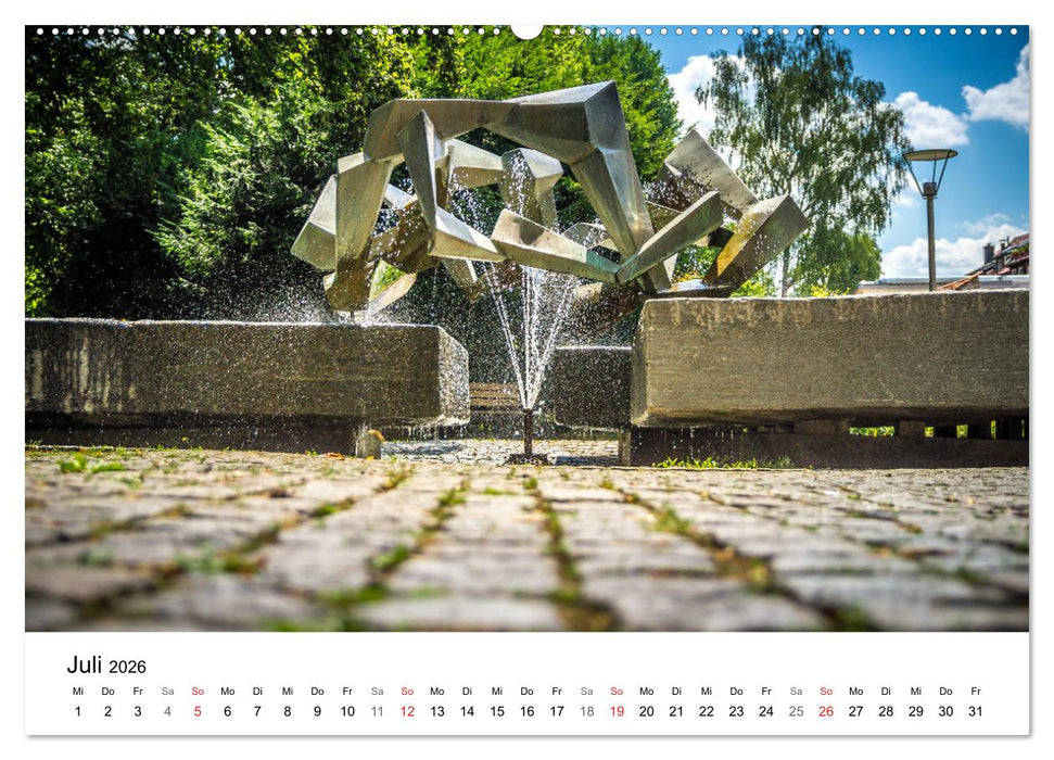 Villingen-Schwenningen - Impressionen einer Stadt (CALVENDO Premium Wandkalender 2026)