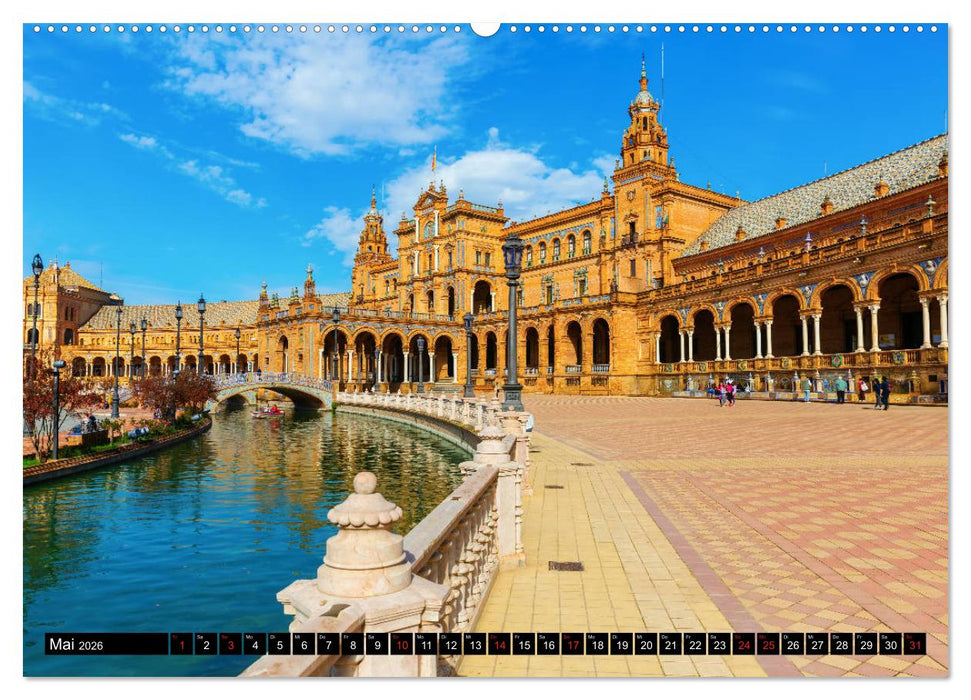 Sevilla - Impressionen aus dem Herzen Andalusiens (CALVENDO Premium Wandkalender 2026)