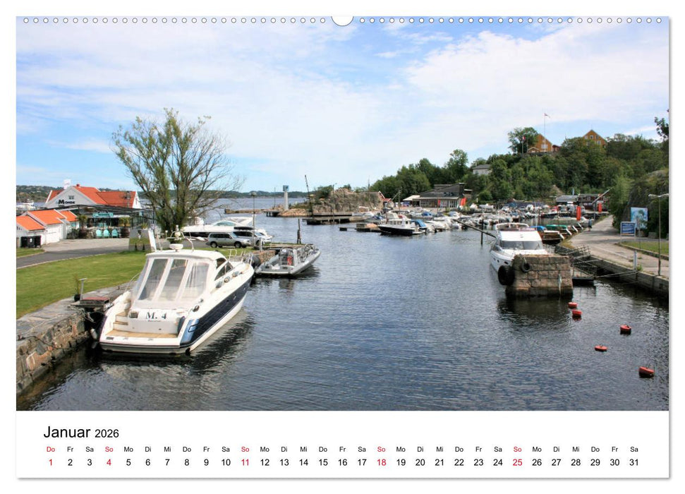 Südnorwegen - von Kristiansand bis Stavanger (CALVENDO Premium Wandkalender 2026)