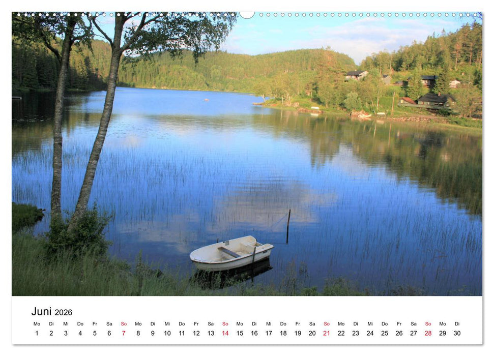 Südnorwegen - von Kristiansand bis Stavanger (CALVENDO Premium Wandkalender 2026)