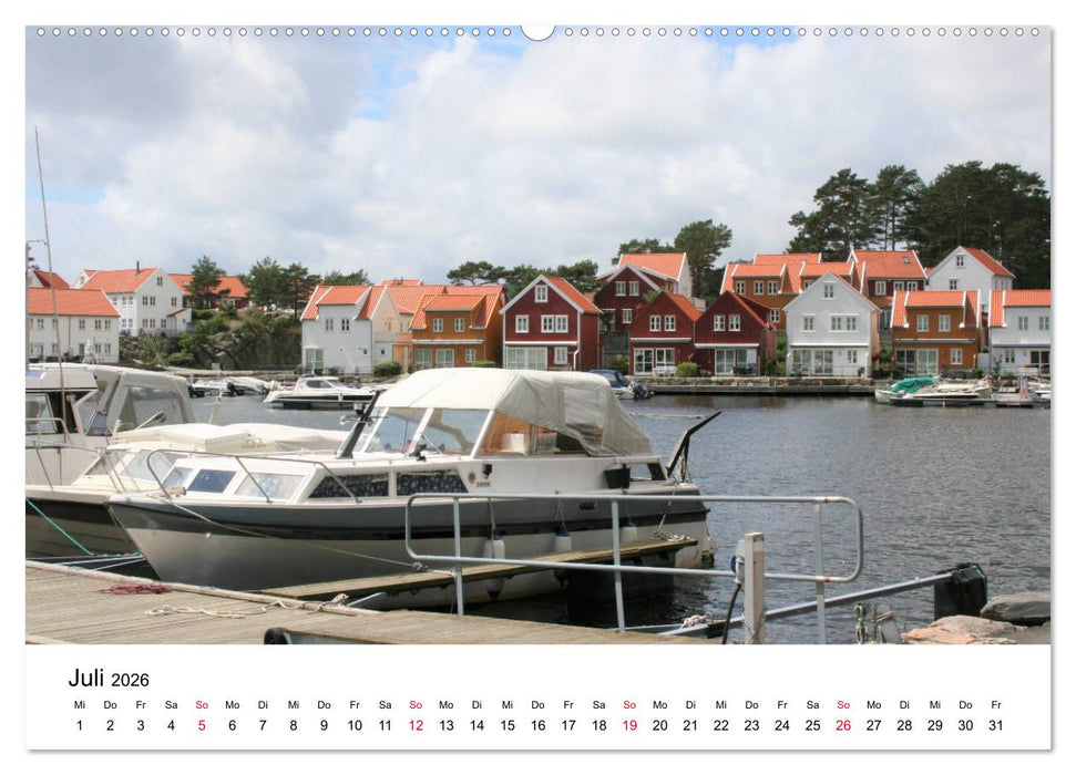 Südnorwegen - von Kristiansand bis Stavanger (CALVENDO Premium Wandkalender 2026)