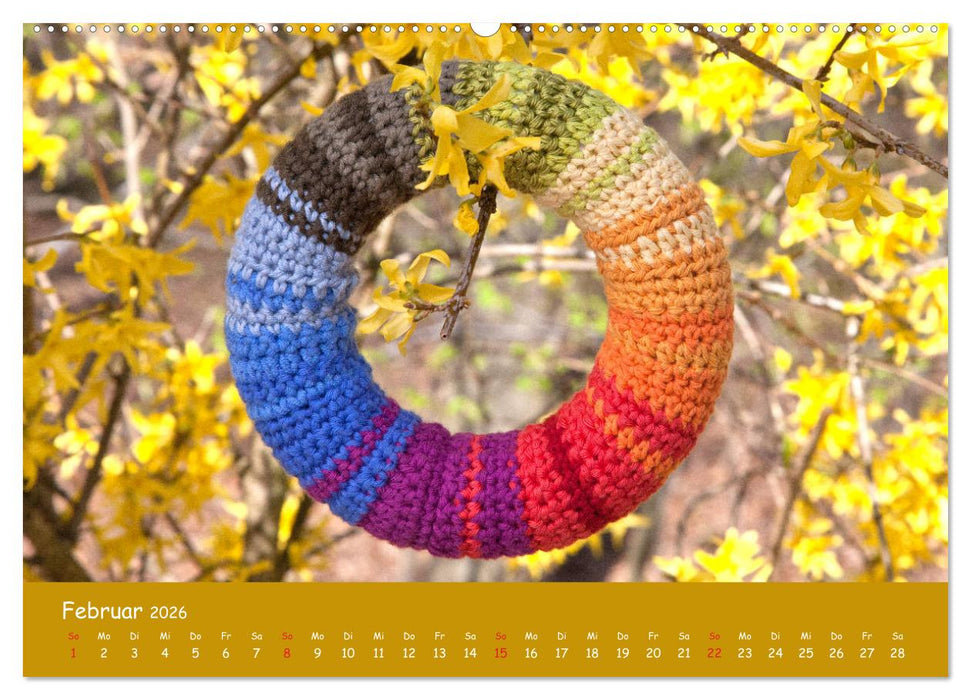 Aus Liebe zum Häkeln (CALVENDO Premium Wandkalender 2026)