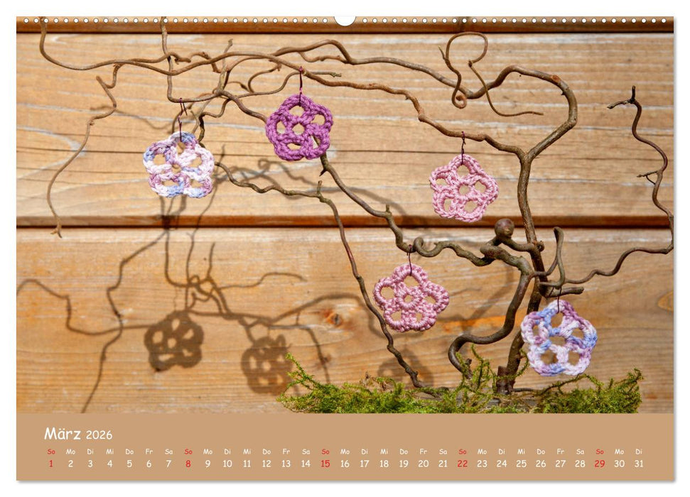 Aus Liebe zum Häkeln (CALVENDO Premium Wandkalender 2026)