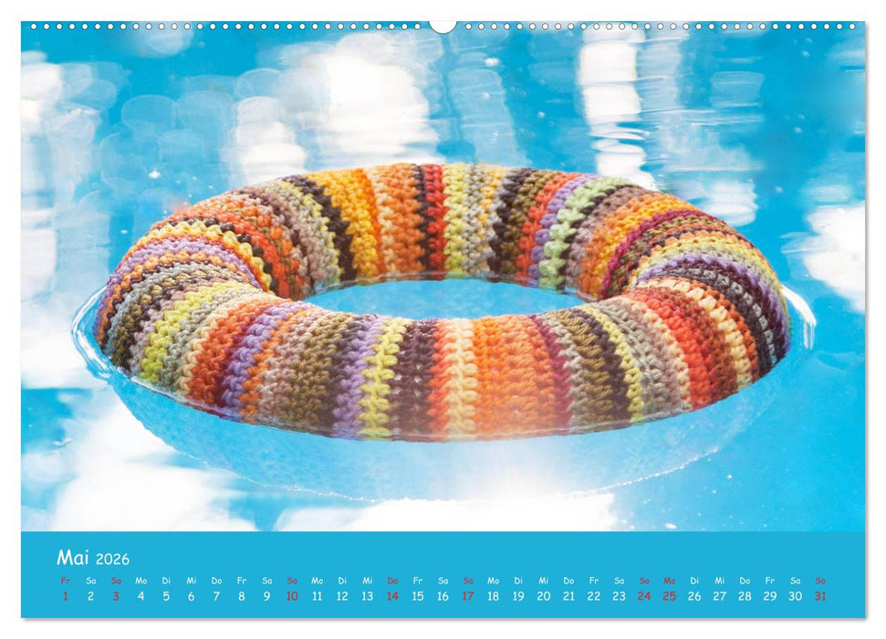 Aus Liebe zum Häkeln (CALVENDO Premium Wandkalender 2026)