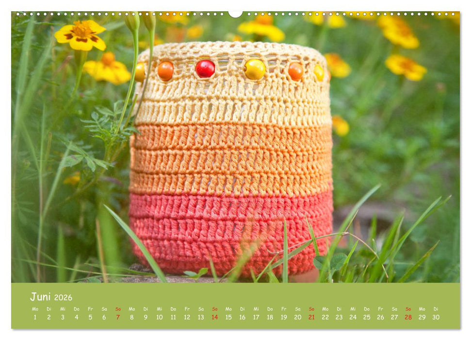 Aus Liebe zum Häkeln (CALVENDO Premium Wandkalender 2026)