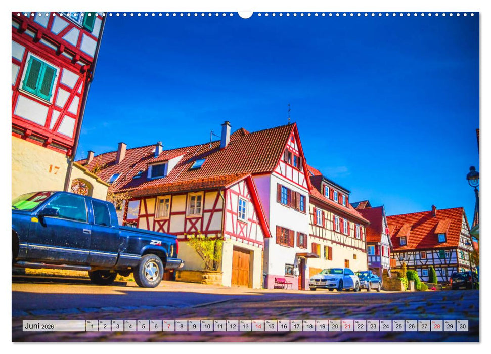 Kornwestheim - Impressionen einer Kreisstadt (CALVENDO Premium Wandkalender 2026)