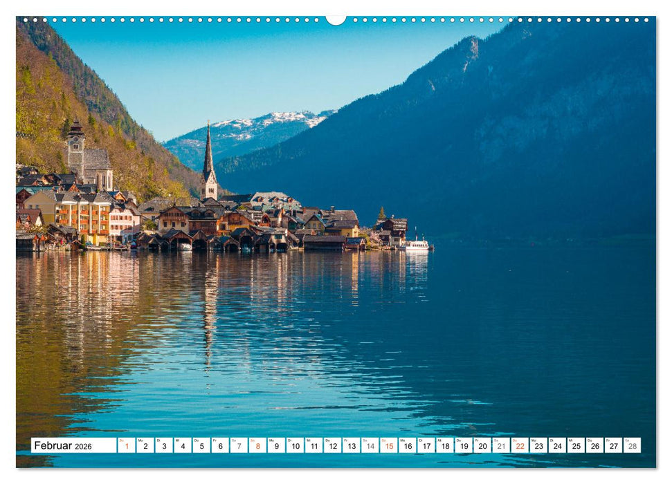 Hallstatt - Impressionen im Frühling (CALVENDO Premium Wandkalender 2026)