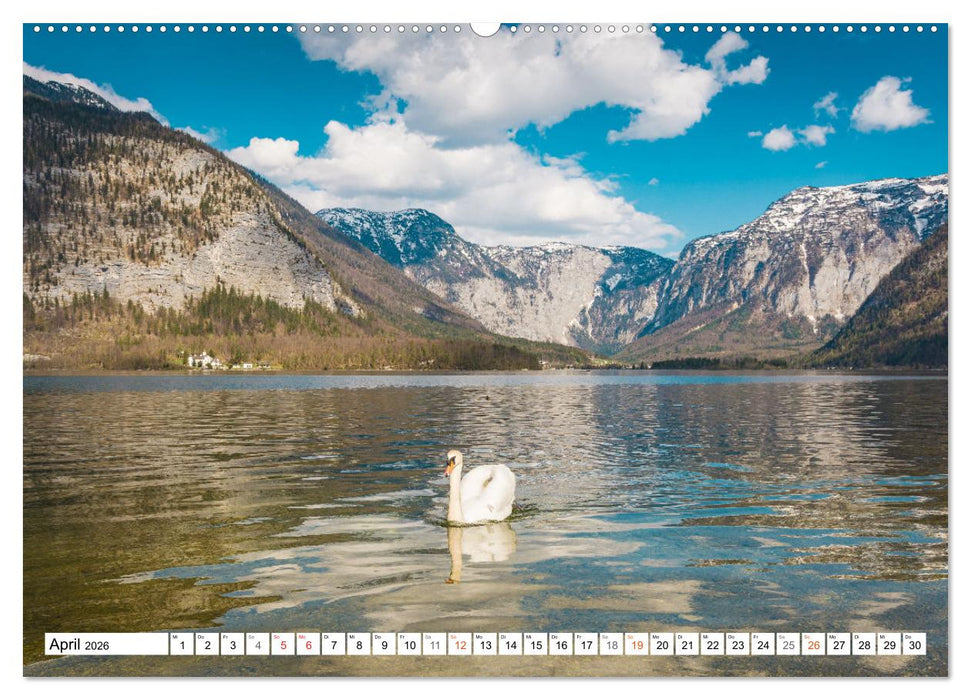 Hallstatt - Impressionen im Frühling (CALVENDO Premium Wandkalender 2026)