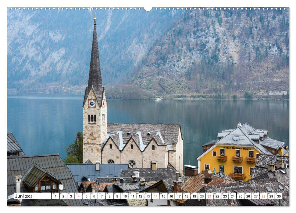 Hallstatt - Impressionen im Frühling (CALVENDO Premium Wandkalender 2026)