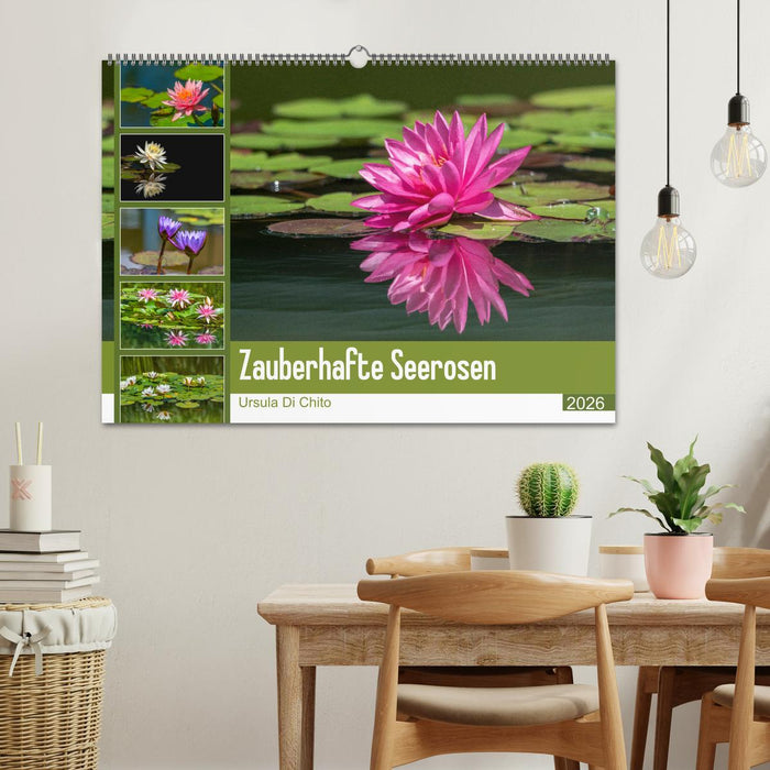 Zauberhafte Seerosen (CALVENDO Wandkalender 2026)