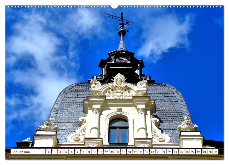 Jugendstil in Riga - Schmuckstücke der lettischen Hauptstadt (CALVENDO Wandkalender 2026)