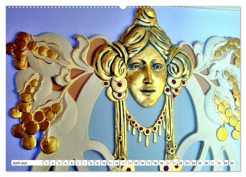 Jugendstil in Riga - Schmuckstücke der lettischen Hauptstadt (CALVENDO Wandkalender 2026)