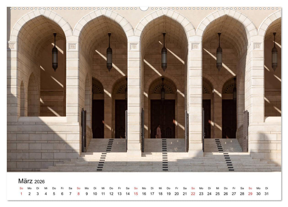 Oman - Pures Arabien (CALVENDO Wandkalender 2026)