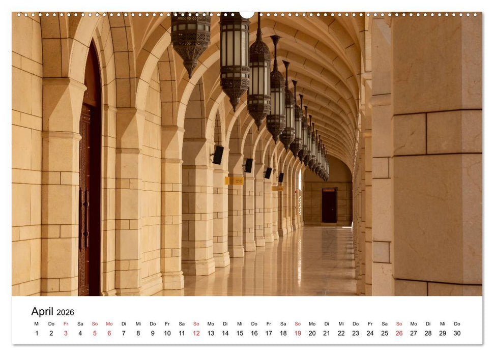 Oman - Pures Arabien (CALVENDO Wandkalender 2026)