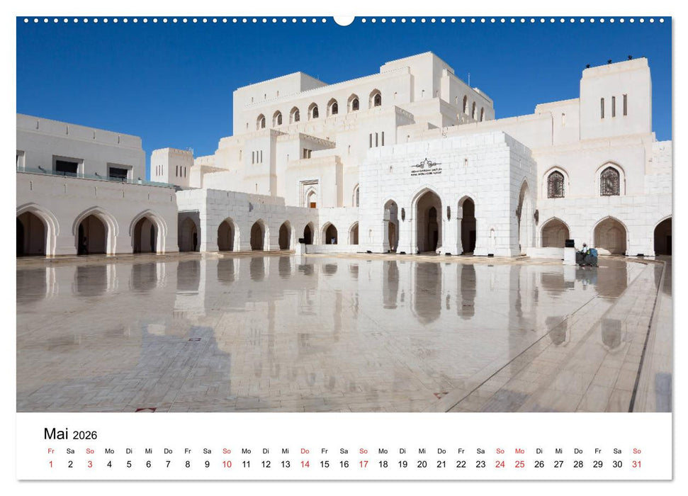 Oman - Pures Arabien (CALVENDO Wandkalender 2026)