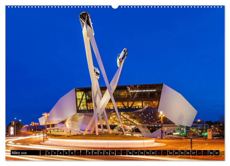 Ein Jahr STUTTGART (CALVENDO Premium Wandkalender 2026)