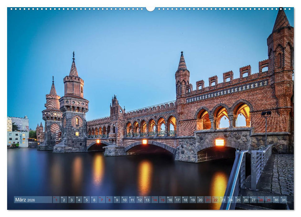 Brücken - Meisterwerke der Architektur (CALVENDO Wandkalender 2026)