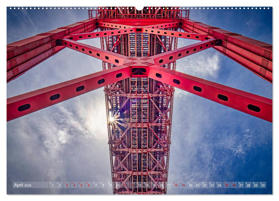 Brücken - Meisterwerke der Architektur (CALVENDO Wandkalender 2026)