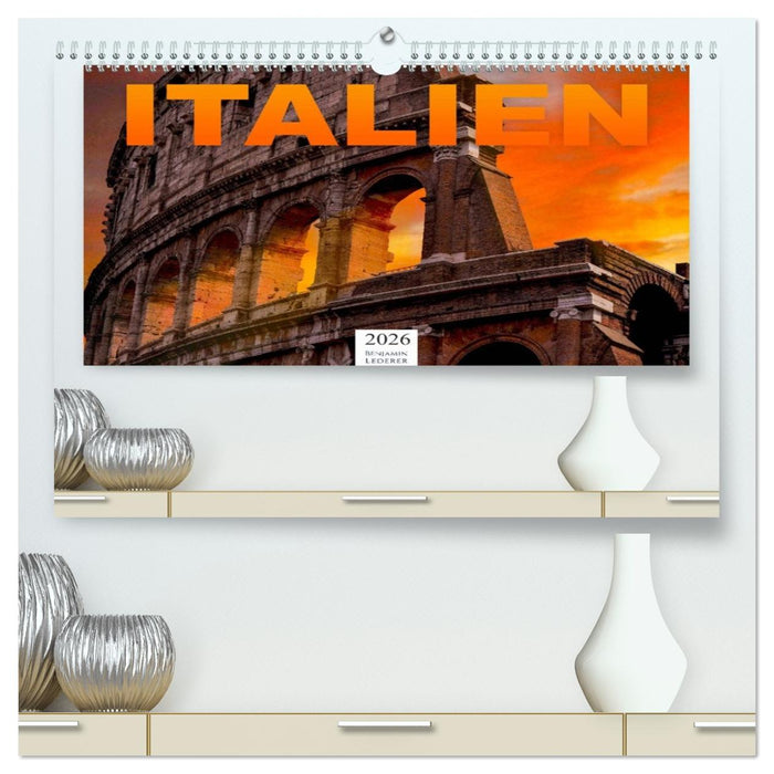 Italien - Südeuropa (CALVENDO Premium Wandkalender 2026)