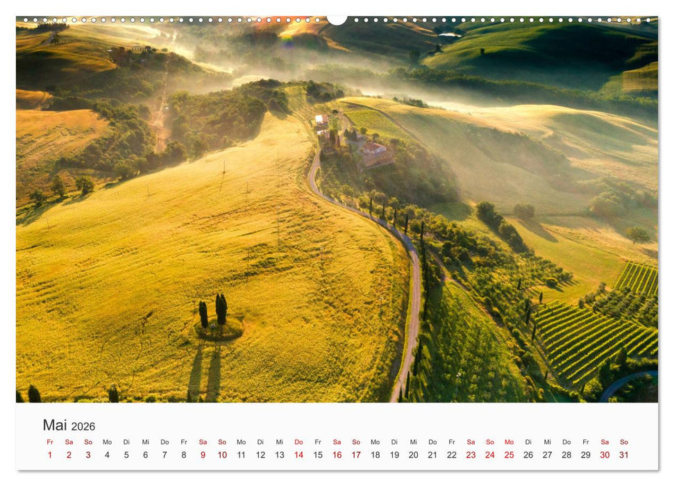 Italien - Südeuropa (CALVENDO Premium Wandkalender 2026)