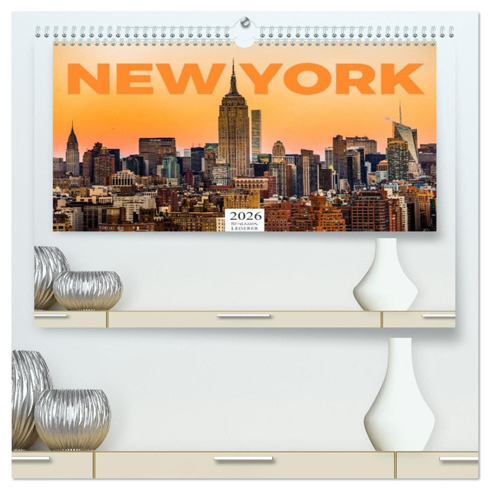 New York - Eine Weltstadt (CALVENDO Premium Wandkalender 2026)