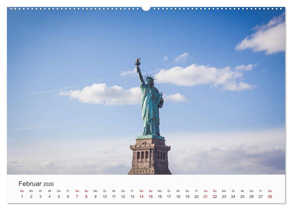 New York - Eine Weltstadt (CALVENDO Premium Wandkalender 2026)