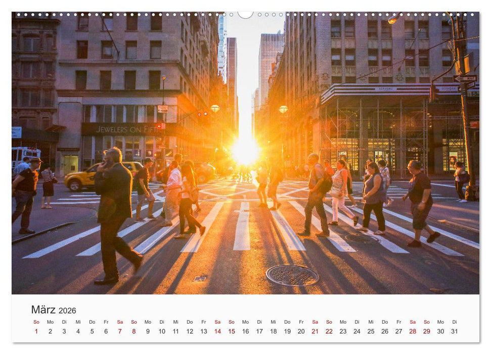 New York - Eine Weltstadt (CALVENDO Premium Wandkalender 2026)