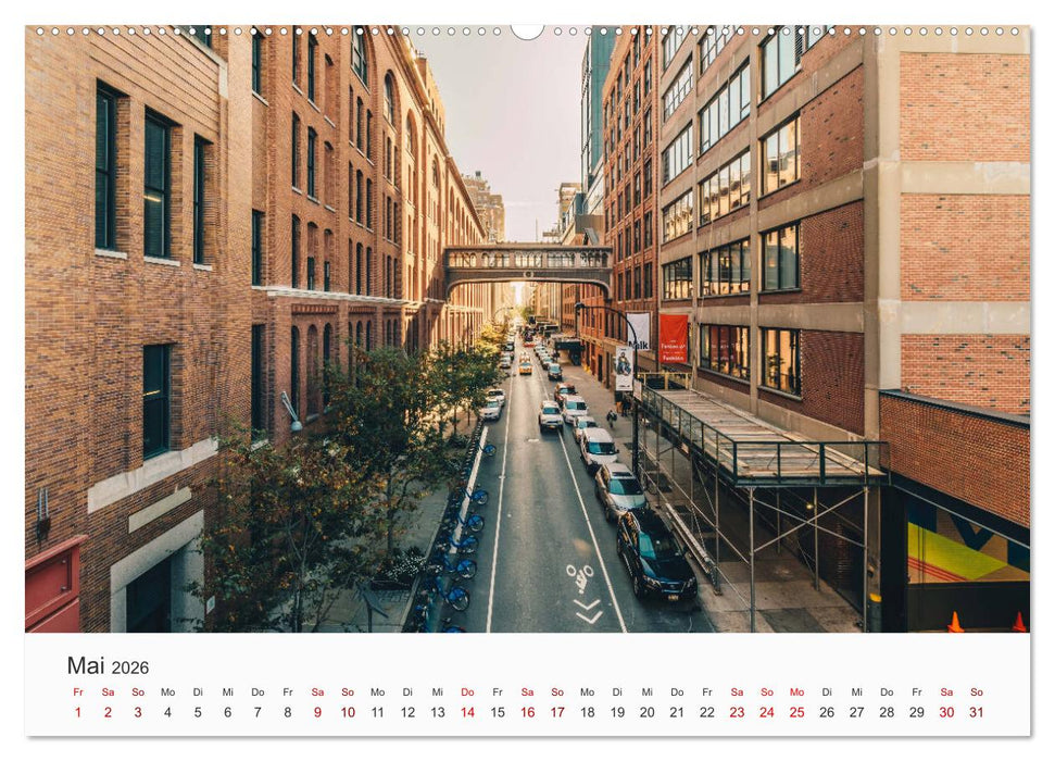 New York - Eine Weltstadt (CALVENDO Premium Wandkalender 2026)