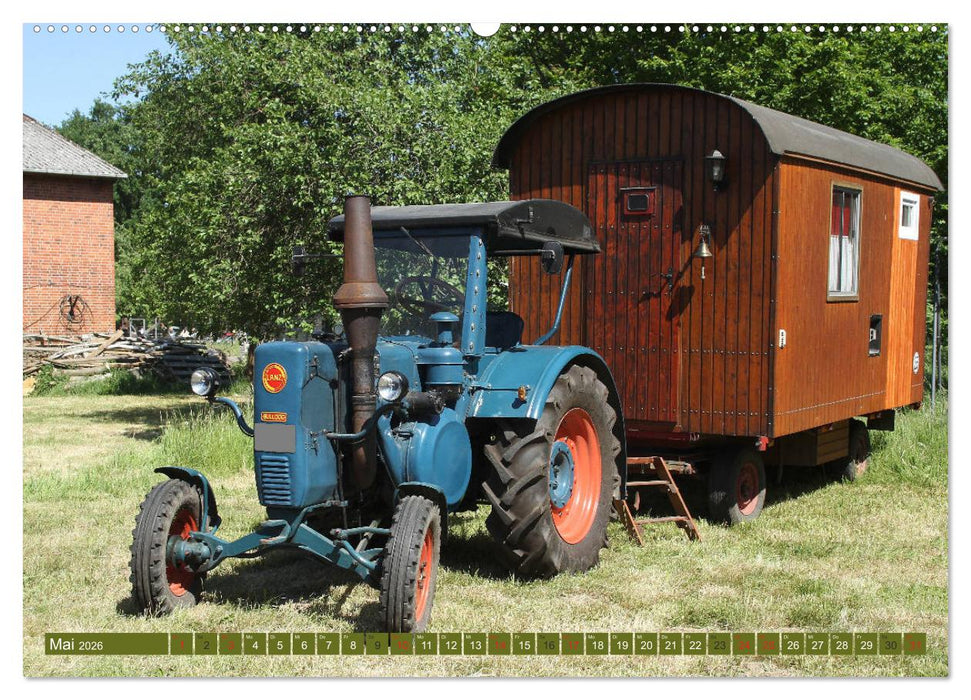 Traktoren - Altgediente Veteranen (CALVENDO Premium Wandkalender 2026)