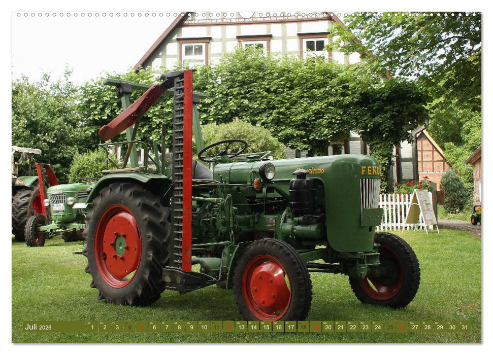 Traktoren - Altgediente Veteranen (CALVENDO Premium Wandkalender 2026)