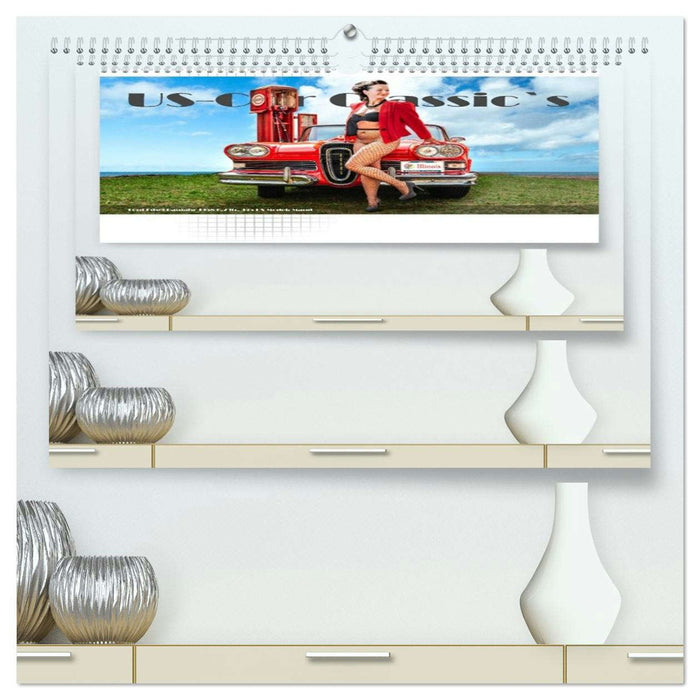 US-Car Classic's (CALVENDO Premium Wandkalender 2026)