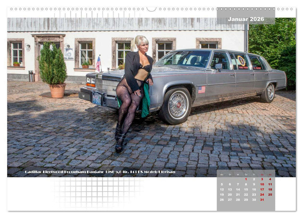 US-Car Classic's (CALVENDO Premium Wandkalender 2026)