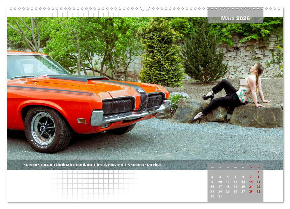 US-Car Classic's (CALVENDO Premium Wandkalender 2026)