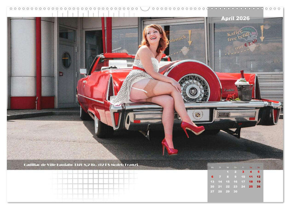 US-Car Classic's (CALVENDO Premium Wandkalender 2026)