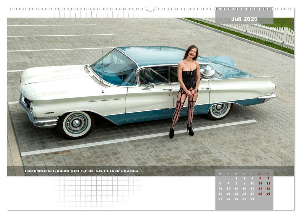 US-Car Classic's (CALVENDO Premium Wandkalender 2026)