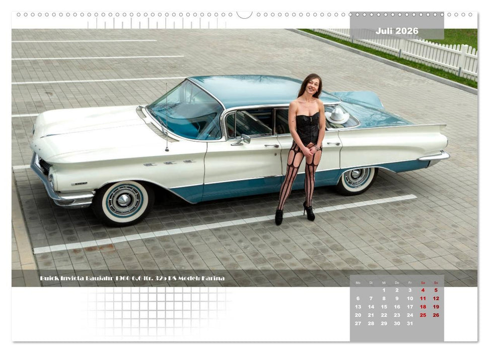 US-Car Classic's (CALVENDO Premium Wandkalender 2026)