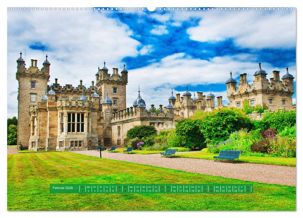 Schottlands Burgen und Schlösser (CALVENDO Premium Wandkalender 2026)