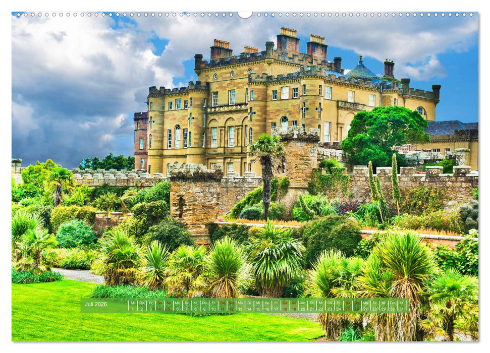 Schottlands Burgen und Schlösser (CALVENDO Premium Wandkalender 2026)