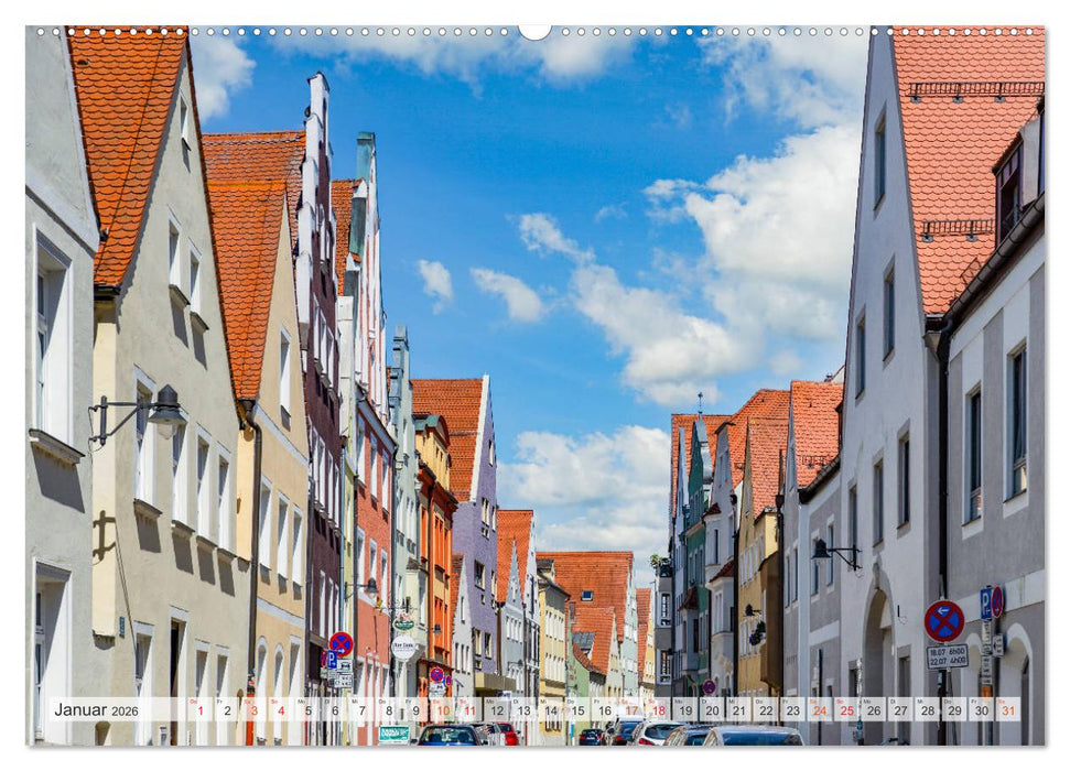 Ingolstadt Impressionen (CALVENDO Premium Wandkalender 2026)