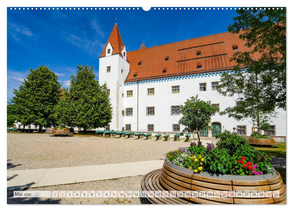 Ingolstadt Impressionen (CALVENDO Premium Wandkalender 2026)