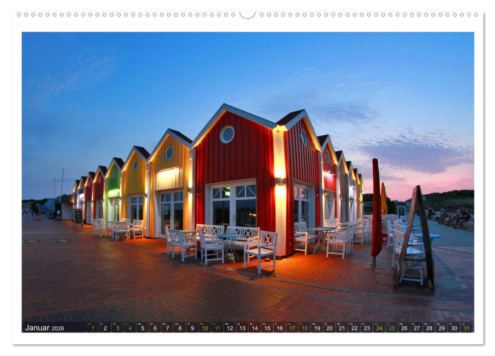 OP LANGEOOG (CALVENDO Premium Wandkalender 2026)